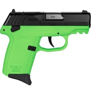 SCCY CPX-1 Gen 3 Lime Green 9mm 3.1" Barrel 10-Rounds RDR