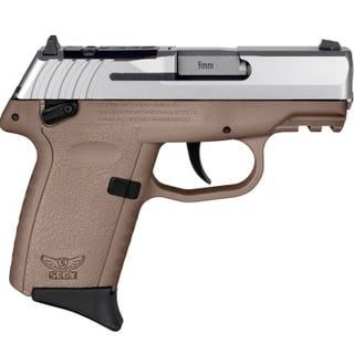 SCCY CPX-1 Gen 3 Flat Dark Earth/Stainless 9mm 3.1" Barrel 10-Rounds RDR