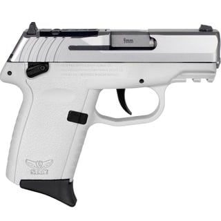 SCCY CPX-1 Gen 3 White/Stainless 9mm 3.1" Barrel 10-Rounds RDR