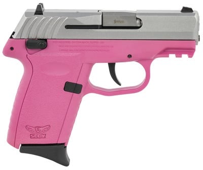 SCCY CPX-1 Gen3 Pink / Stainless 9mm 3.1" Barrel 10-Rounds Ambidextrous Safety