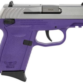 SCCY CPX-1 Gen3 Purple / Stainless Steel 9mm 3.1" Barrel 10-Rounds Ambidextrous Safety