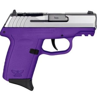 SCCY CPX-2 Purple/Stainless 9mm 3.1" Barrel 10 Rounds Optics Ready
