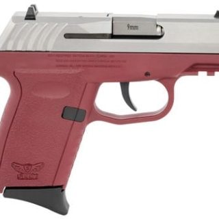 SCCY CPX-2 Gen3 Stainless / Crimson 9mm 3.1" Barrel 10-Rounds