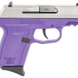 SCCY CPX-2 Gen3 Purple / Stainless Steel 9mm 3.1" Barrel 10-Rounds