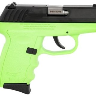 SCCY CPX-3 Lime Green .380 ACP 3.1" Barrel 10-Rounds