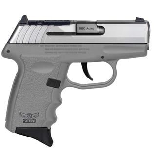 SCCY CPX-3 Gray/Stainless 380 ACP 3.1" Barrel 10 Rounds Optics Ready