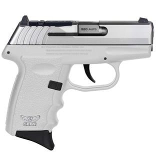 SCCY CPX-3 White/Stainless 380 ACP 3.1" Barrel 10 Rounds Optics Ready