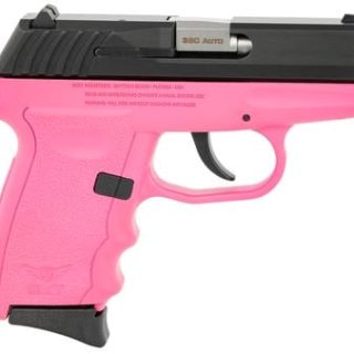 SCCY CPX-3 Pink .380 ACP 3.1" Barrel 10-Rounds