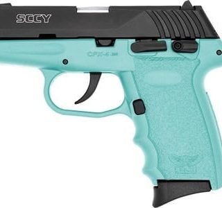 SCCY CPX-4 Light Blue .380 ACP 2.96" Barrel 10-Rounds