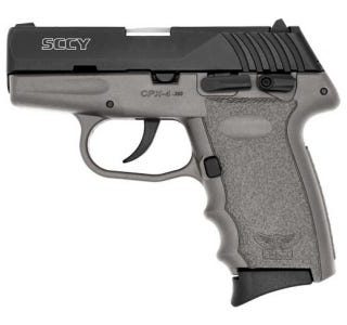 SCCY CPX-4 Gray .380 ACP 2.96" Barrel 10-Rounds