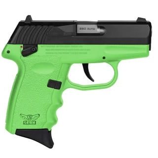 SCCY CPX-4 Lime Green .380 ACP 2.96" Barrel 10-Rounds 2 Mags