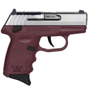 SCCY CPX-4 Crimson Frame/Stainless Slide 380 ACP 2.96" Barrel 10-Rounds MS