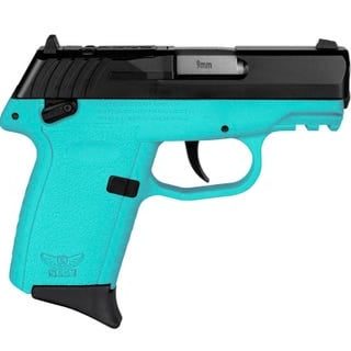 SCCY CPX Light Blue 9mm 3.1" Barrel 10-Rounds RDR