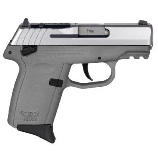 SCCY CPX Gray/Stainless 9mm 3.1" Barrel 10-Rounds RDR
