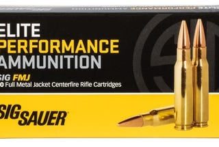 Sig Sauer Elite Performance Rifle Ammo .308 Win 150-Grain 20-Rounds FMJ