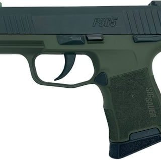 Sig Sauer P365 Green / Black GrabAGun Exclusive 9mm 3.1" Barrel 10-Rounds Manual Safety