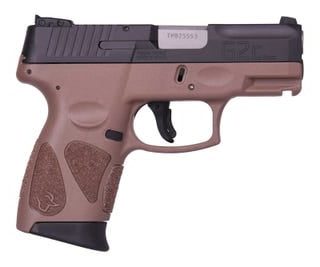 Taurus G2C 40SW Blk/Brown 3.2" Barrel 10-Rounds 2 Mags