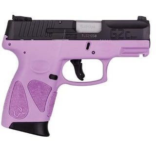 Taurus G2C Pistol Purple/Black 9mm 3.25" Barrel 12-Rounds Includes 2 Magazines