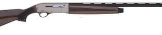 Tristar Raptor Semi Auto Shotgun 12 GA 28-inch 5Rds - Silver Receiver With Wood Stock