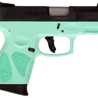 Taurus G2C Pistol Cyan 9mm 3.25" Barrel 12-Rounds Includes 2 Magazines