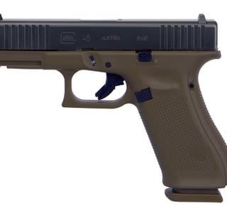 Glock 45 Gen 5 Patriot Brown 9mm 4.02" Barrel 17-Rounds with Fixed Sights