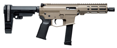 Angstadt Arms UDP-9 9mm 6" Barrel 17-Rounds SBA3 FDE Pistol Brace