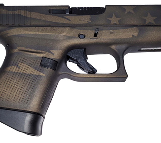 Glock 43 Midnight Bronze Battleworn 9mm 3.39" Barrel 6-Rounds
