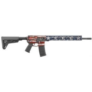 Ruger AR-556 MPR American Flag Cerakote 18" Barrel 5.56/.223 30-Rounds