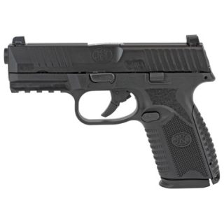 FN America, FN 509, Semi-automatic, Striker Fired, Mid Size, 9MM, 4" Barrel, Polymer Frame, Black Finish, 2-15Rd Magazines, 3 Dot Sights, Non-Manual Safety