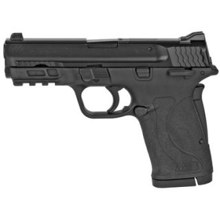 Smith & Wesson, M&P380 SHIELD EZ M2.0, Semi-automatic Pistol, Internal Hammer Fired, Compact, 380ACP, 3.675" Barrel, Polymer Frame, Black, 3-Dot Sights, Grip/Thumb Safety, 8Rd, 2 Magazines