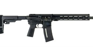 IWI Zion-15 12.5" 5.56x45mm SBA3 AR-15 Pistol, Black - Z15TAC12