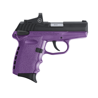 SCCY CPX-1 RD Purple / Black 9mm 3.1" Barrel 10-Rounds Reflex Sight