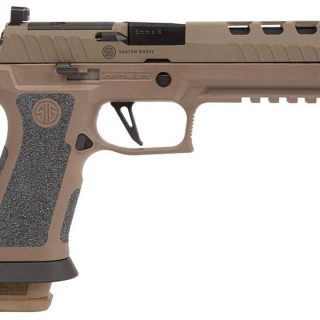 SIG SAUER P320X5 Custom Works DH3 Coyote 9mm 5" Barrel 21-Rounds X-Ray 3 Optic Ready