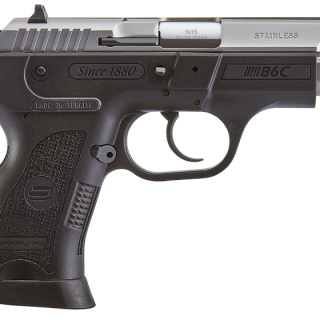 SAR USA B6C Compact Pistol Stainless 9mm 3.80" Barrel 13-Rounds 3-Dot Contrast Sights