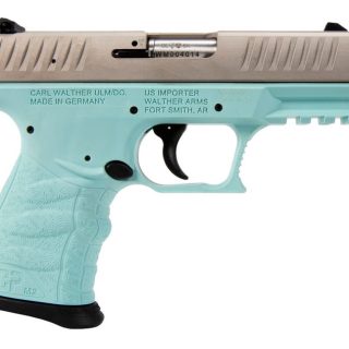 Walther CCP M2 Angel Blue / Stainless .380 ACP 3.54" Barrel 8-Rounds Adjustable Rear Sight