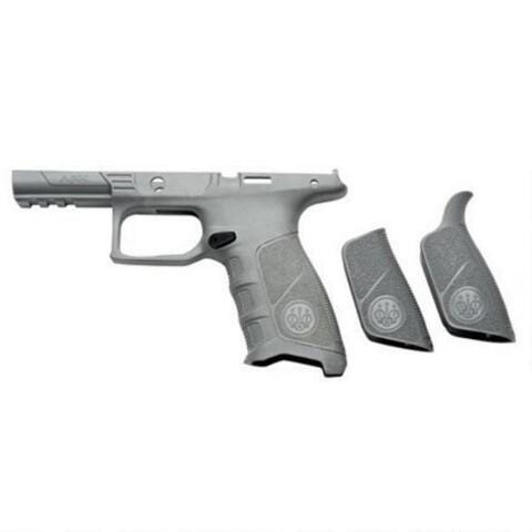 Beretta APX Grip Frame Modular Replacement Chassis Additional Back Straps Polymer Wolf Grey