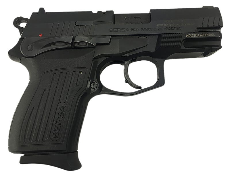 Bersa TPR9C 9mm 3.25" Barrel 13-Rounds 3-Dot Sights