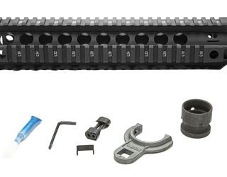 Bravo Company Gunfighter 5.56 Nato Quad Rail 10 In Black