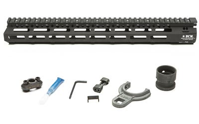 BCM Gunfighter Quad Rails Black 15-inch M-LOK