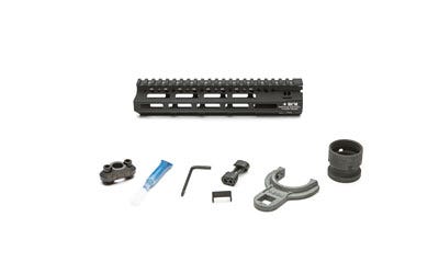 Bravo Company MLOK Compatible Modular Rail (MCMR) Black 9-inch