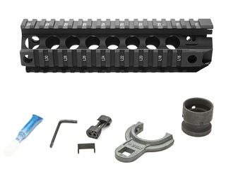 BCM Gunfighter Quad Rails Black 8-inch