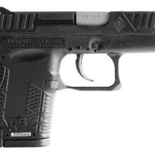 Diamondback DB380 .380 ACP 2" Barrel 6-Rounds 3-Dot Adjustable Sights