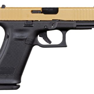 Glock 45 9mm 4.02" Barrel 17-Rounds Gold Slide