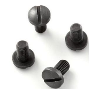 Hogue Govt. and Officers Model Screws (4) Slotted - Black
