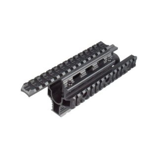 Leapers Pro AK47 Tactical Quad Rail Black
