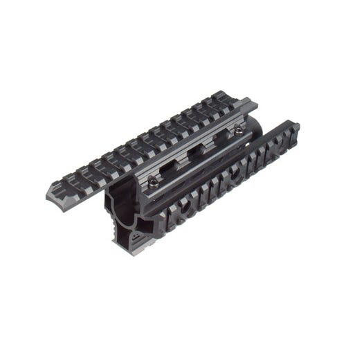 Leapers Pro AK47 Tactical Quad Rail Black