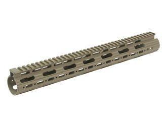 Leapers PRO AR 15-inch SPR SLM FF HNDGRD FDE