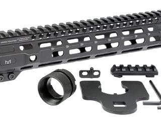 Midwest Industries Combat Rail M-Lok Handguard Fits AR Rifles 10.5-inch Black Finish