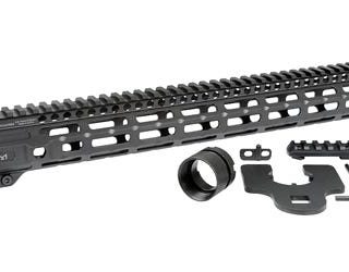 Midwest Industries Combat Rail M-Lok Handguard Fits AR Rifles 15-inch Black Finish
