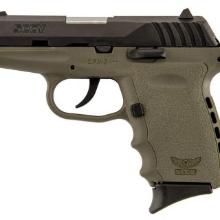 SCCY CPX-2 Black / Flat Dark Earth 9mm 3.1" Barrel 10-Rounds
